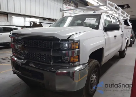 2019 Chevrolet Silverado 2500Hd Wt from USA, damaged, VIN 1GC1KREG4KF238751